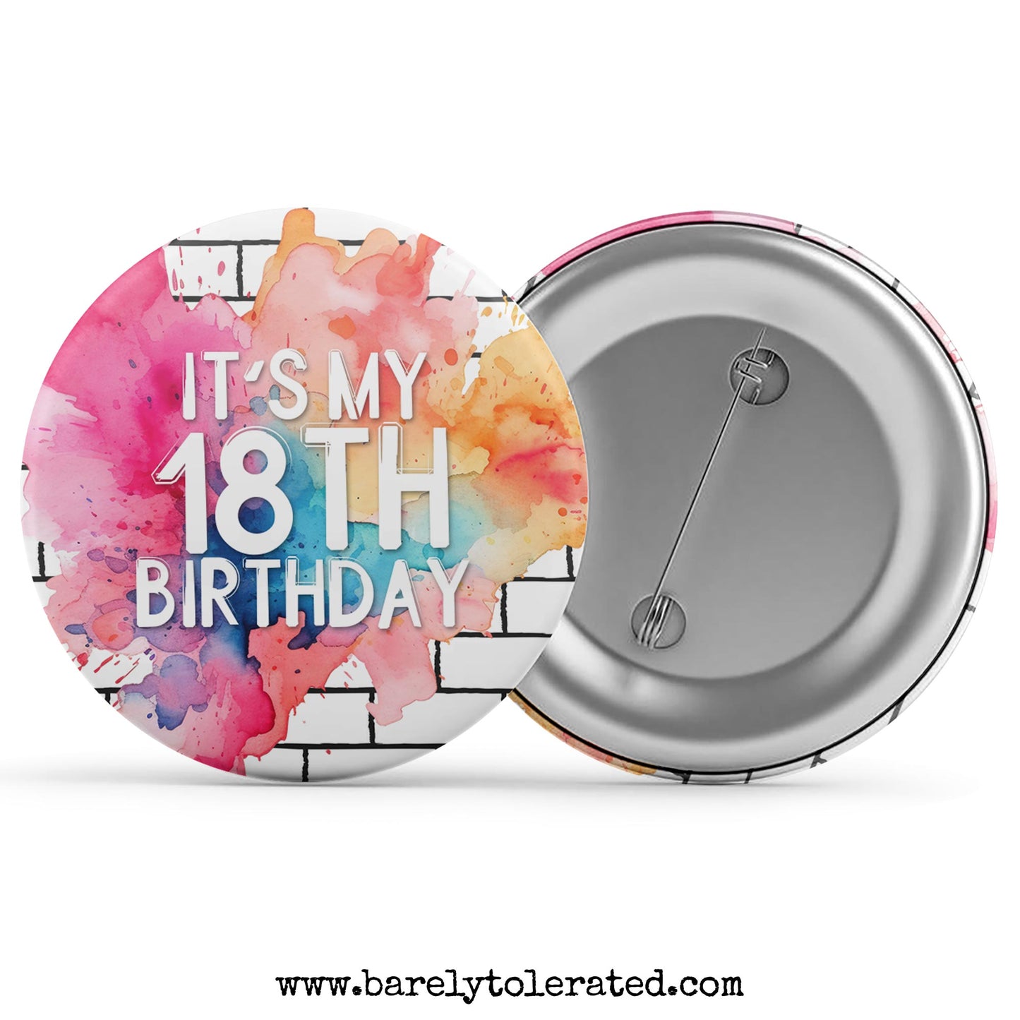 Customisable Birthday - Million Splashes of Colour