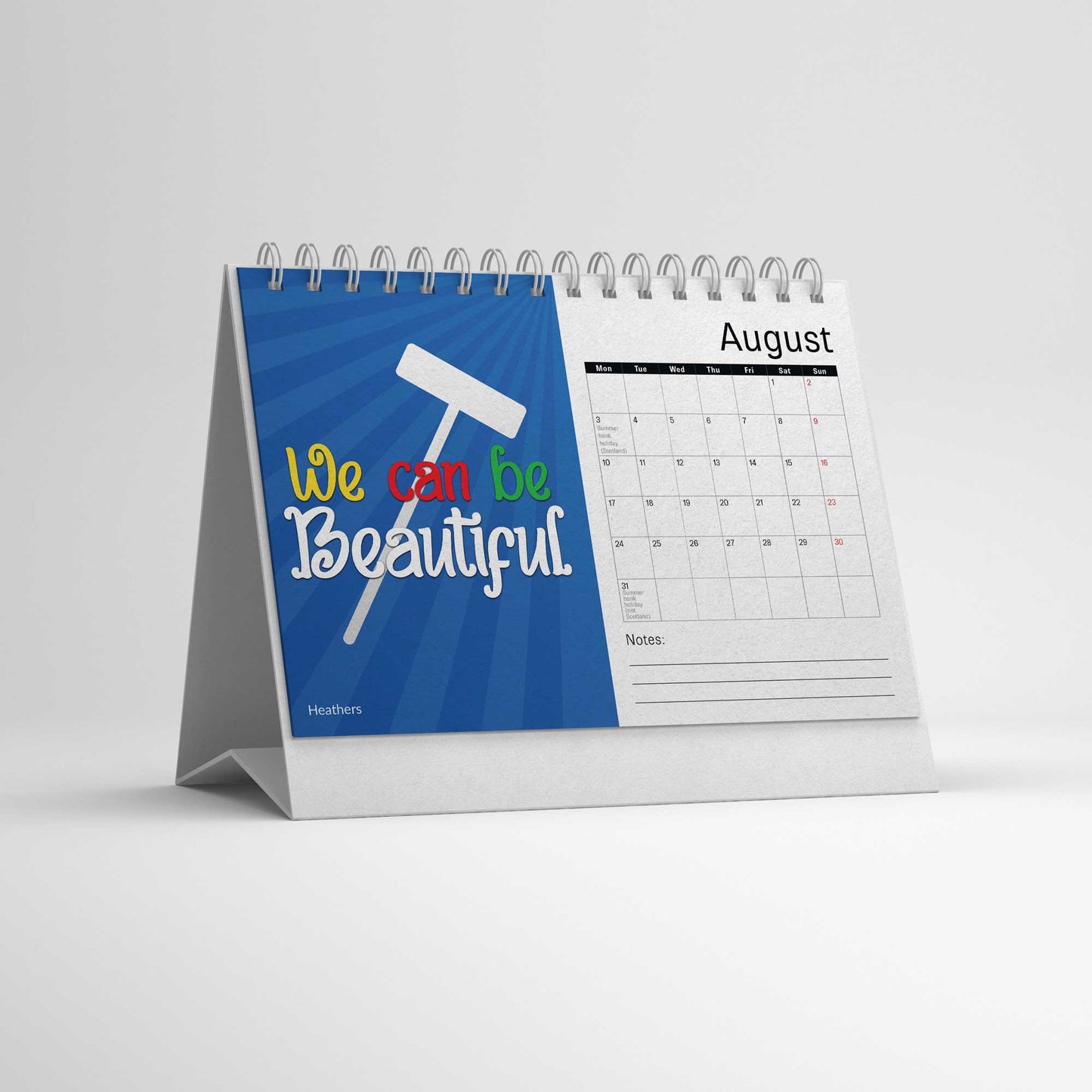 2026 Musical Theatre Desk Calendar