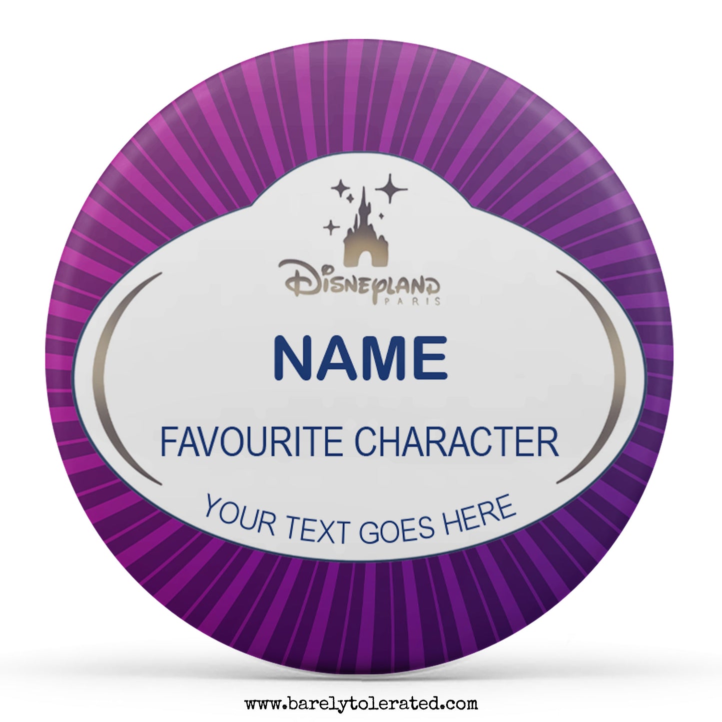 Personalised DLP Name Badge