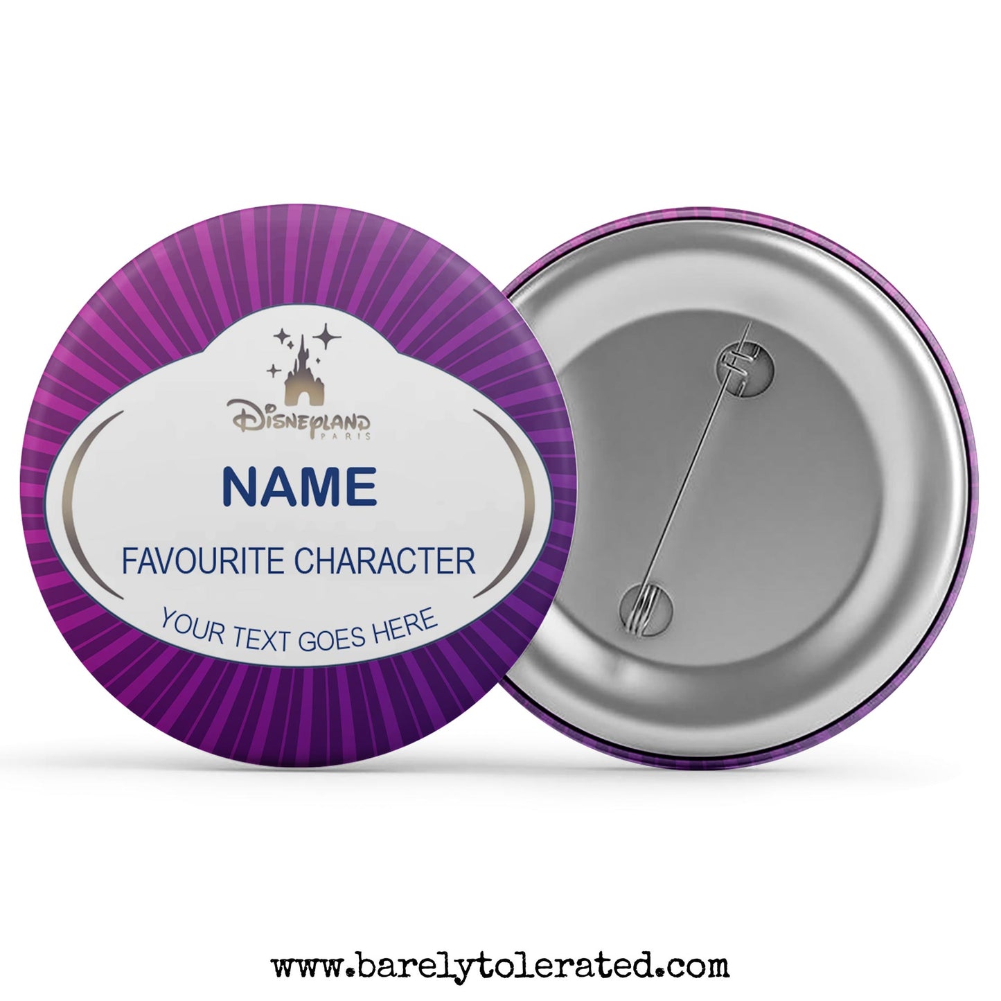 Personalised DLP Name Badge