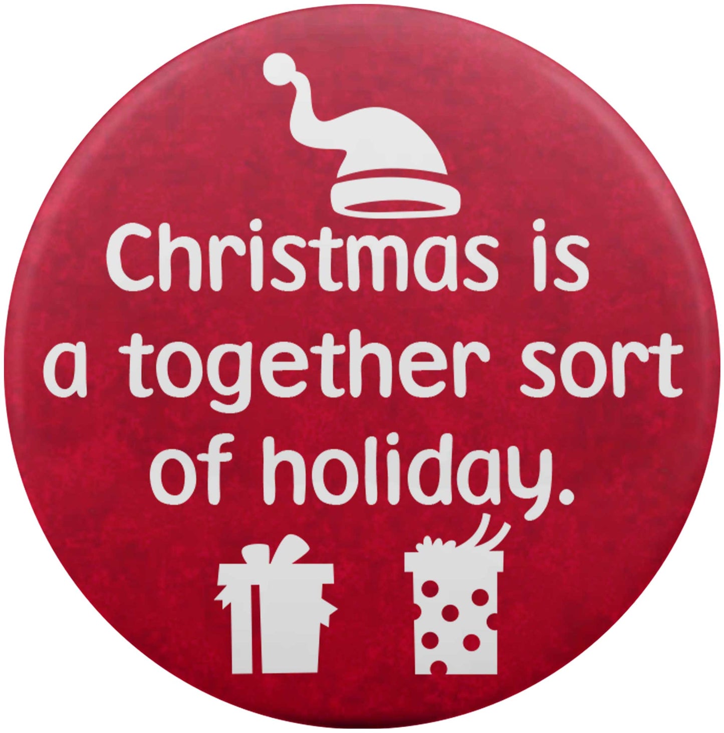 Christmas is a together sort of holiday