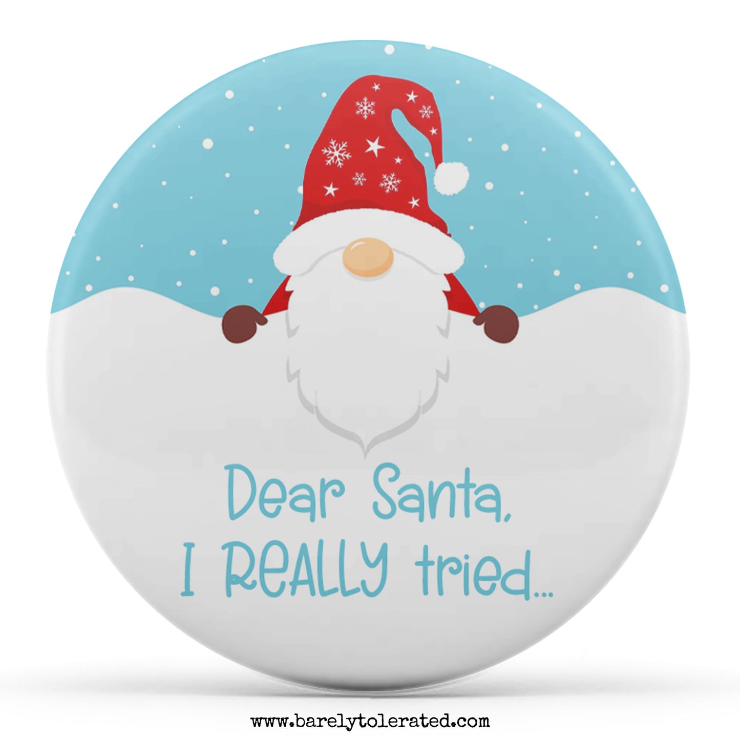 Dear Santa, I Really Tried