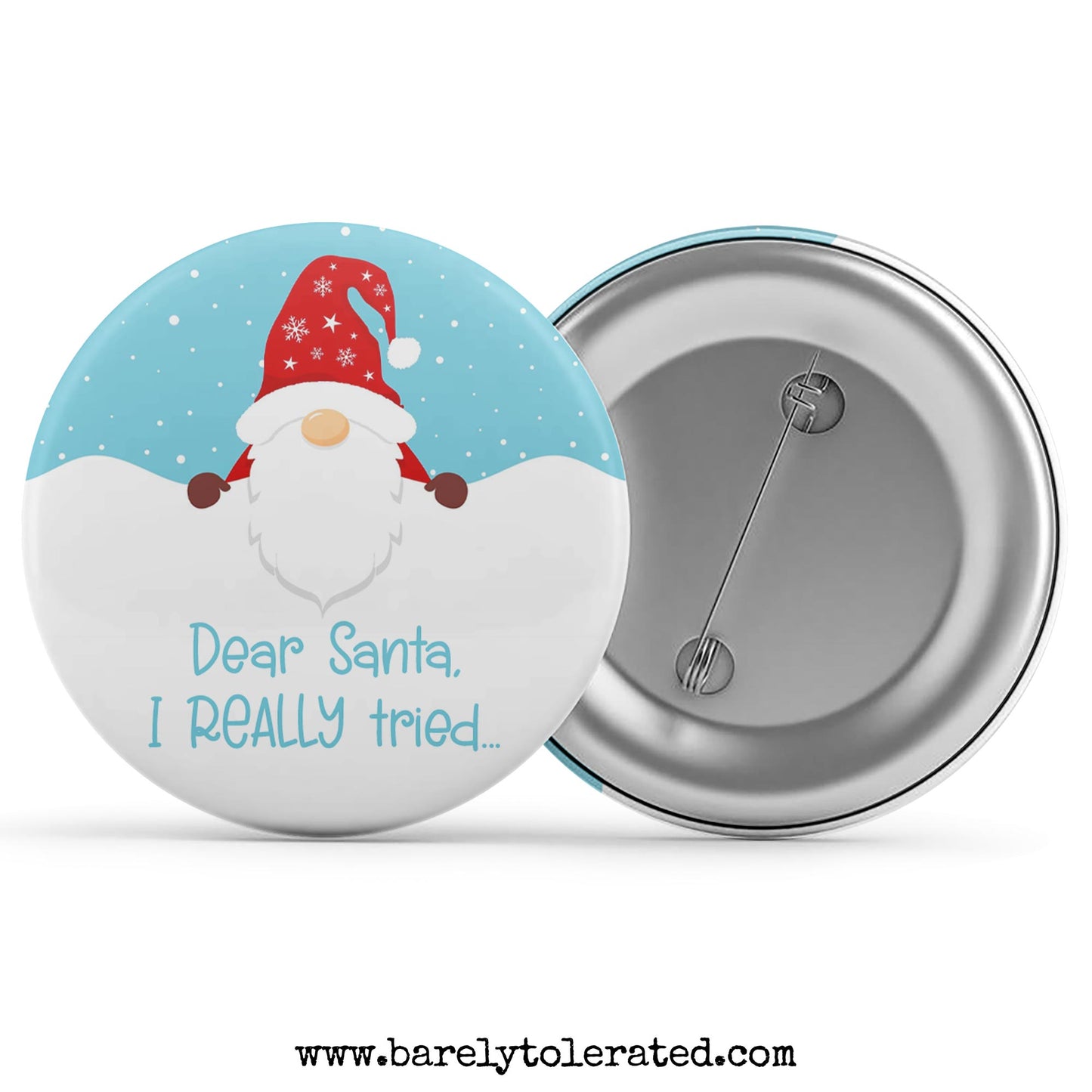 Dear Santa, I Really Tried