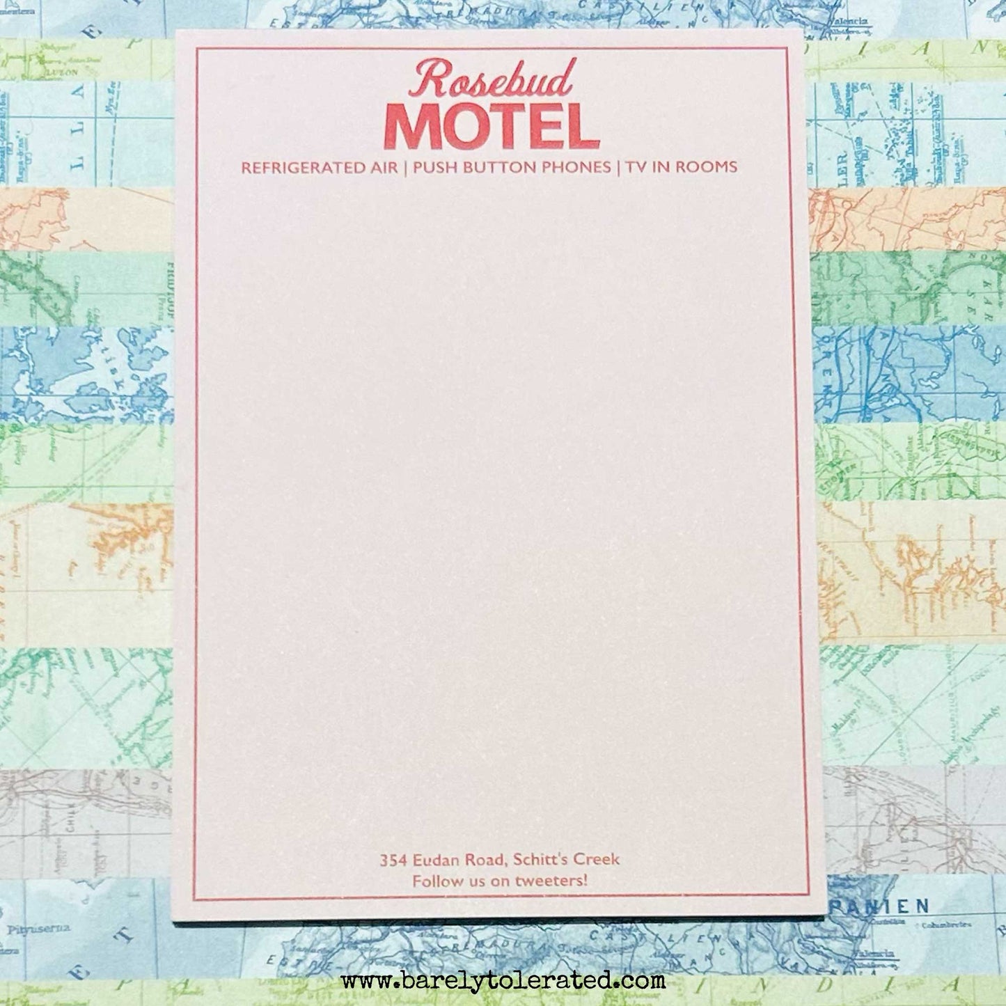 Rosebud Motel Notepad