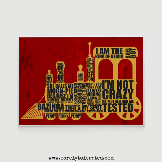 Big Bang Theory Print