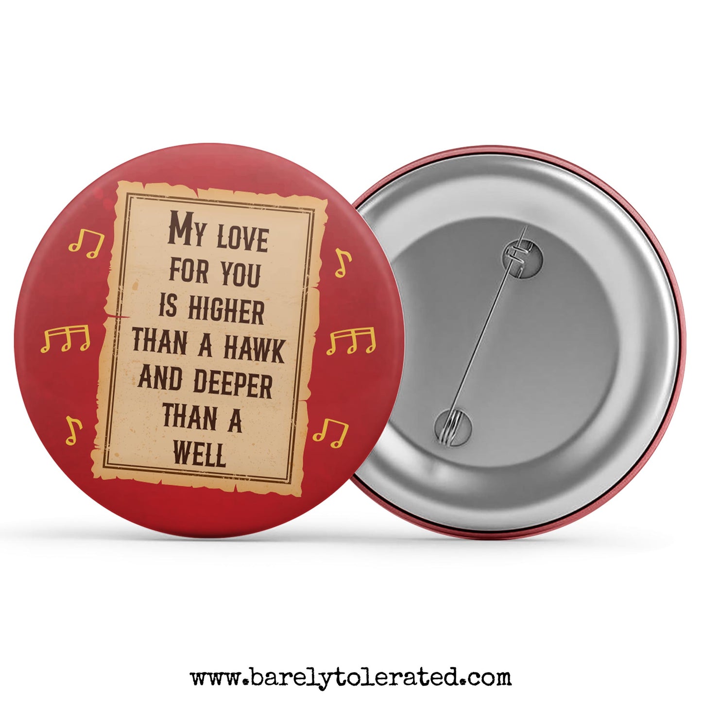 My Love For You Is Higher Than A Hawk