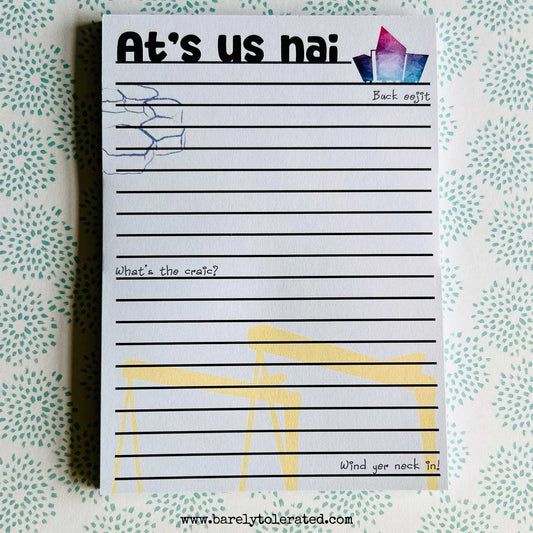 At's Us Nai Notepad