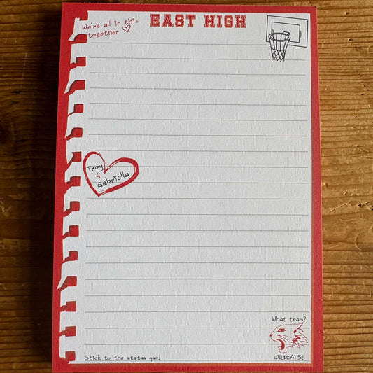 High School Musical A6 Notepad