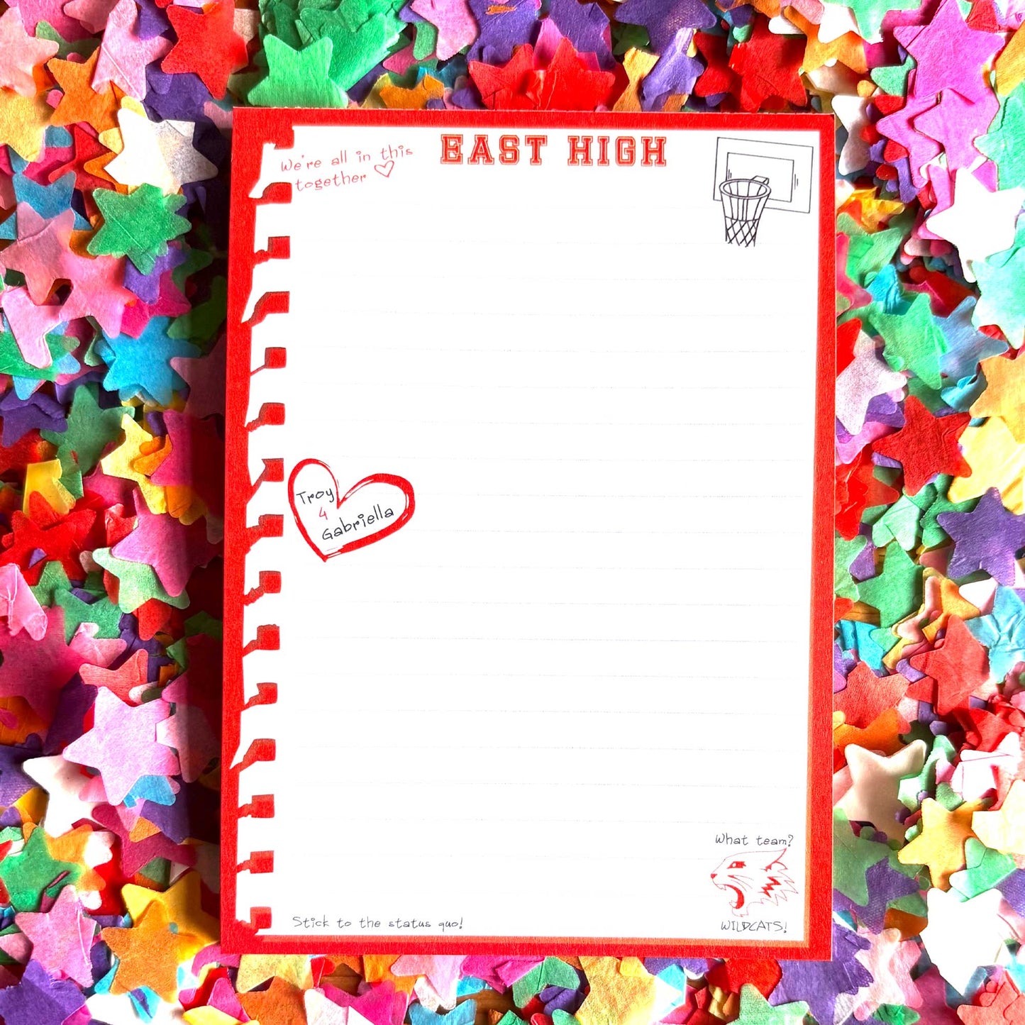 High School Musical A6 Notepad
