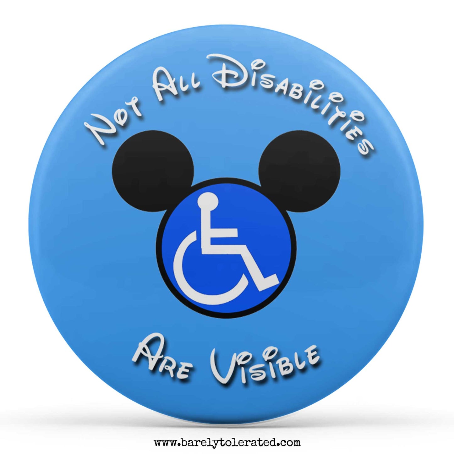 Not All Disabilities Are Visible (Blue)