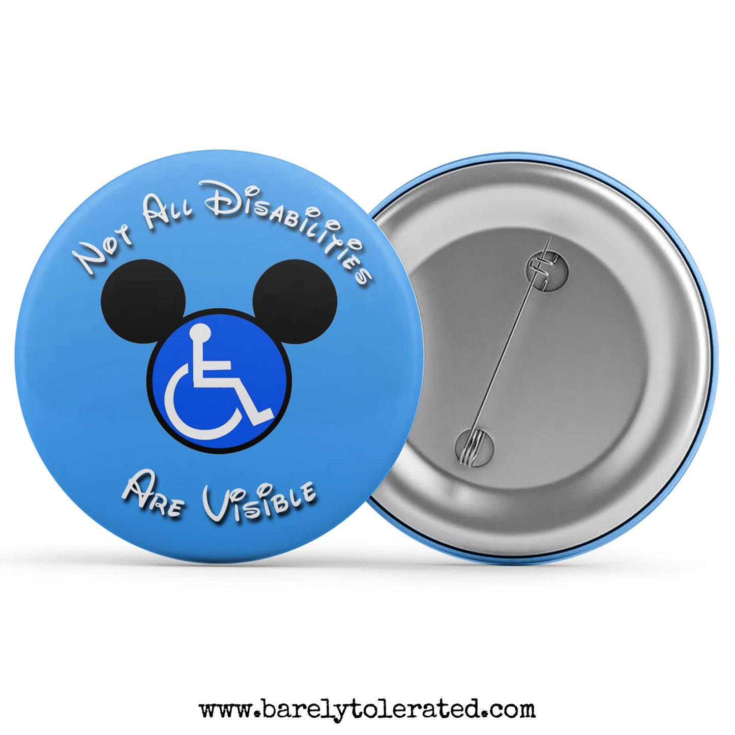 Not All Disabilities Are Visible (Blue)