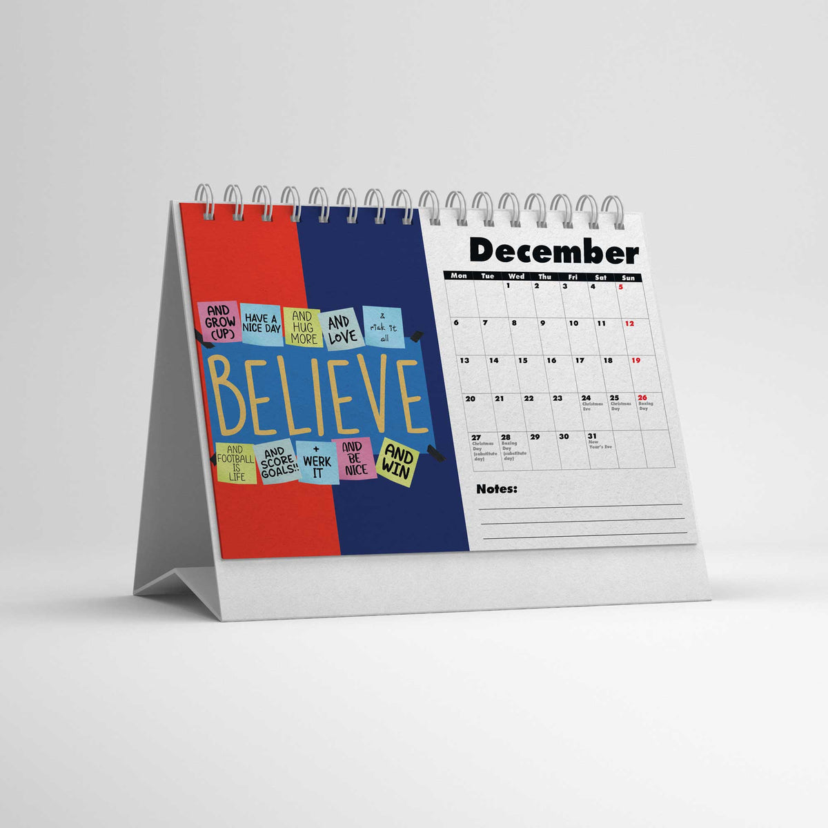 2027 Believe Desk Calendar Pre-Order