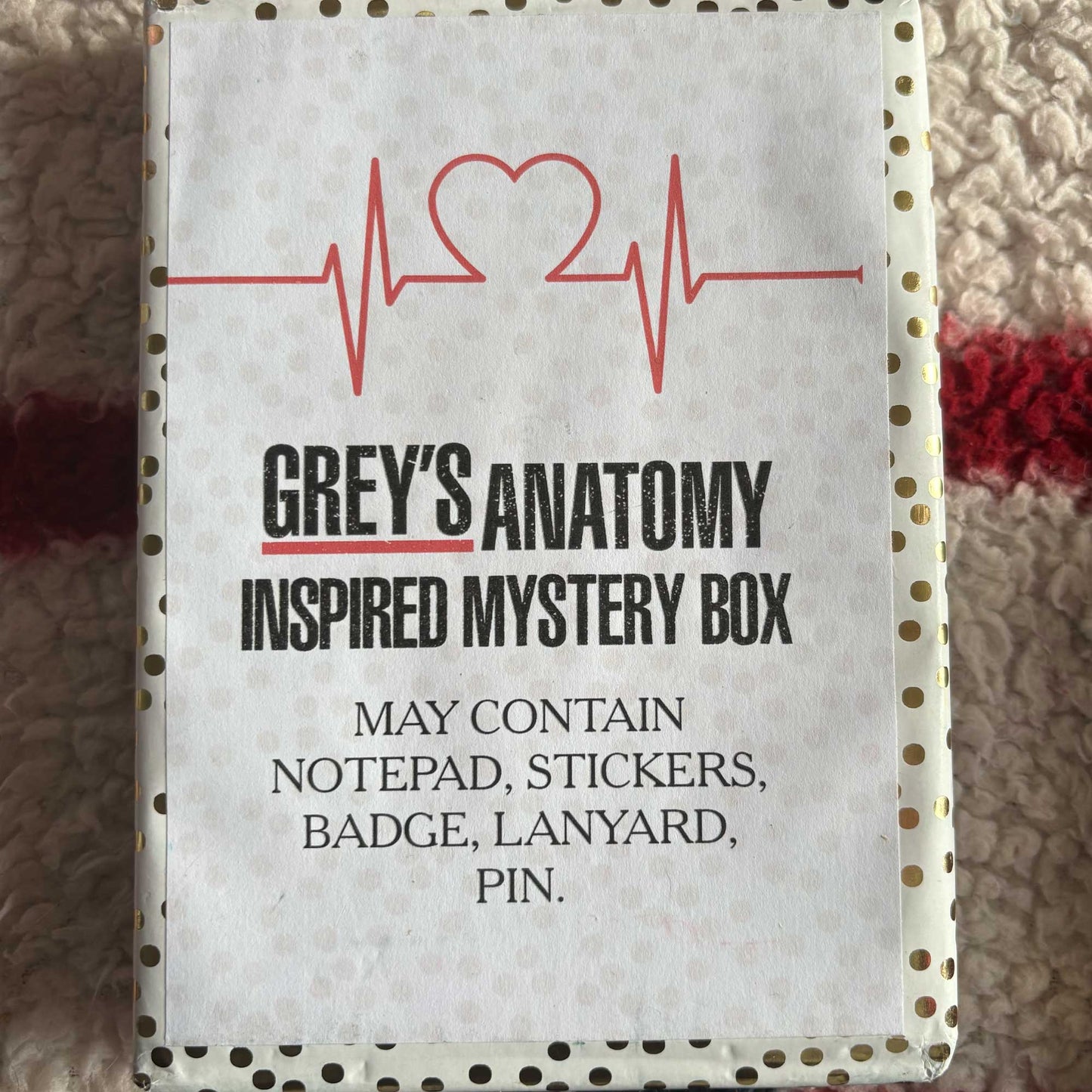 Grey's Anatomy Inspired Mystery Box