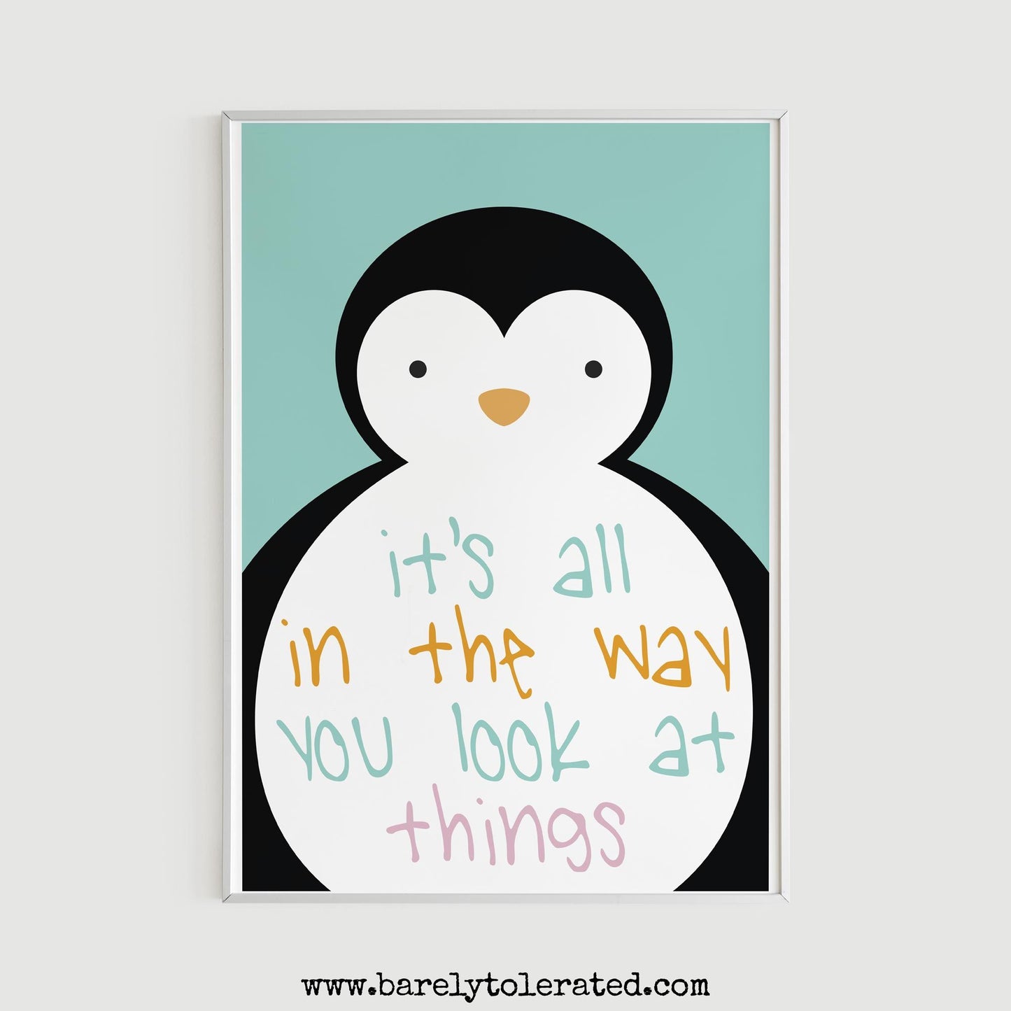 It's All In The Way You Look At Things Print Image