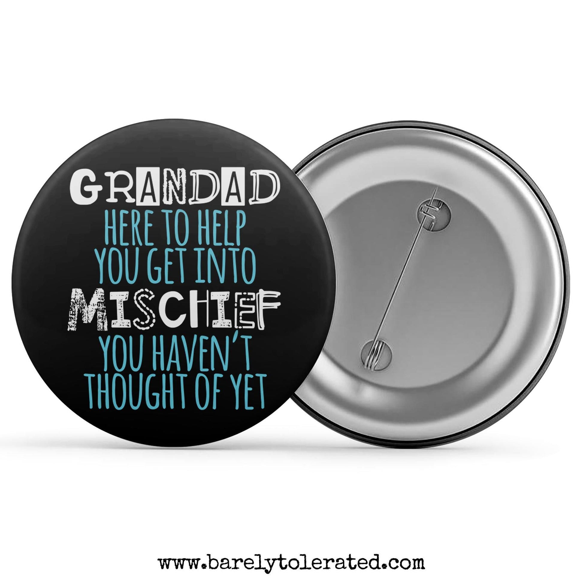 Grandad Here To Help You Get Into Mischief Image