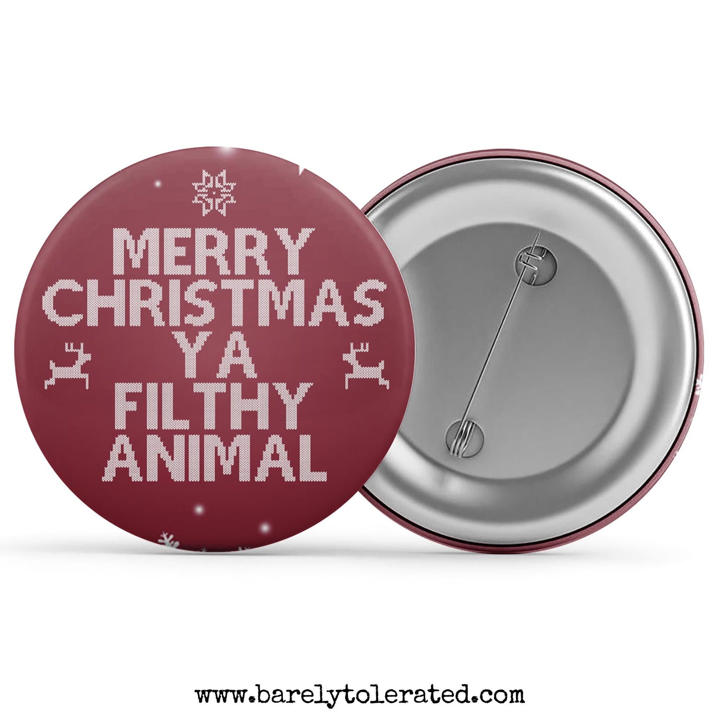 Merry Christmas Ya Filthy Animal Image