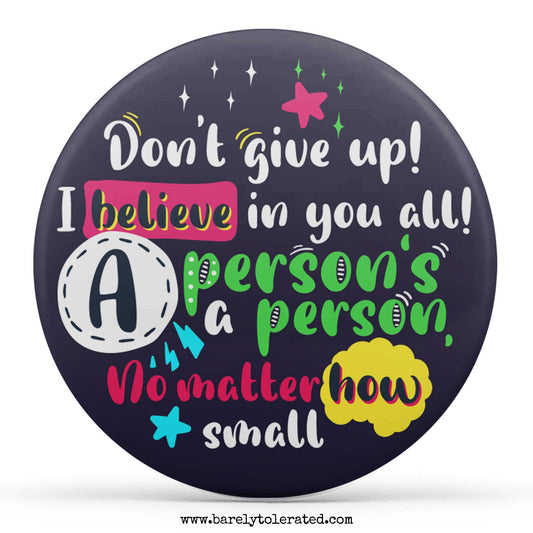 Don't Give Up