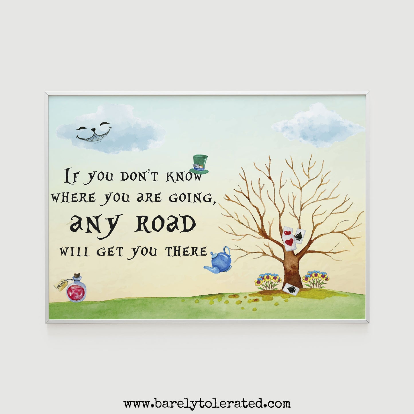 If You Don't Know Where You Are Going Print