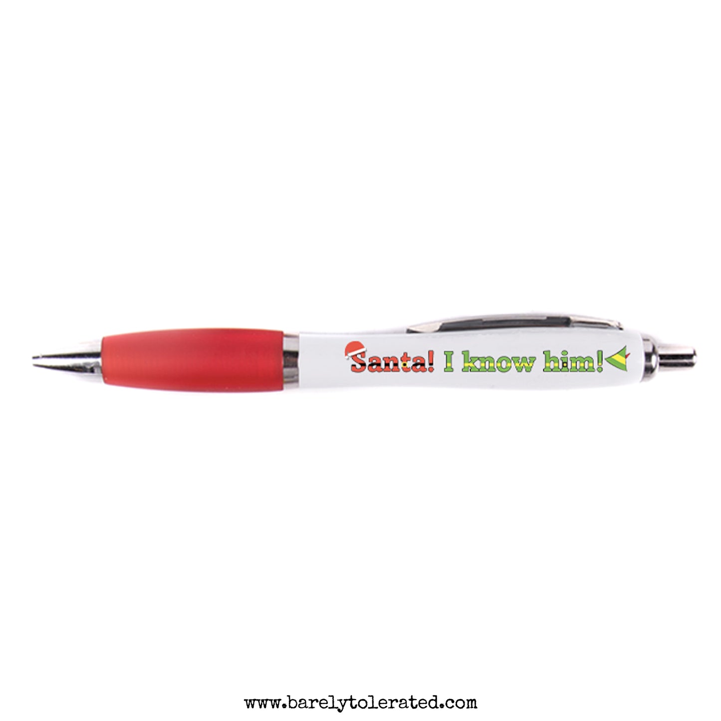 Santa I Know Him Pen