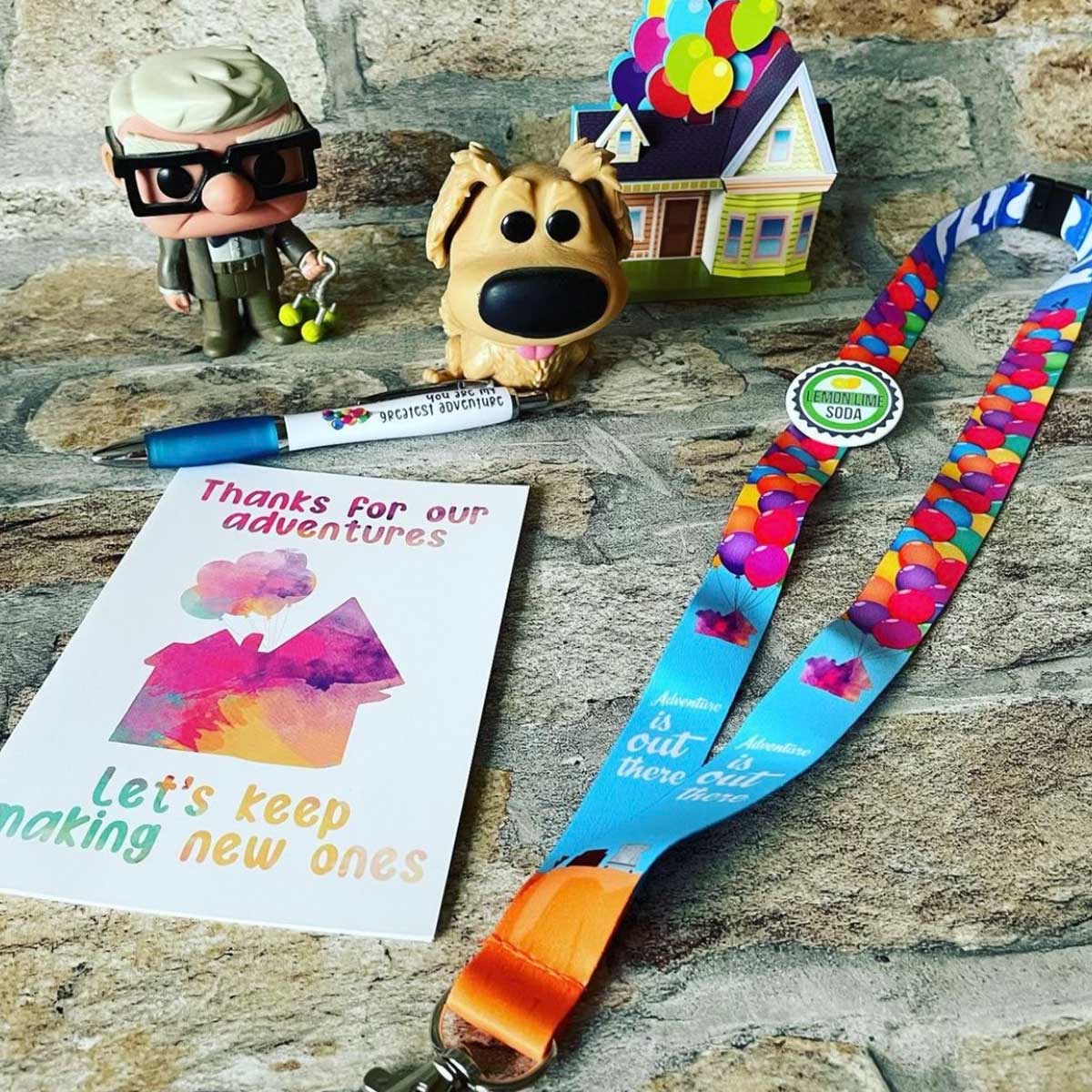 Adventure Is Out There Lanyard