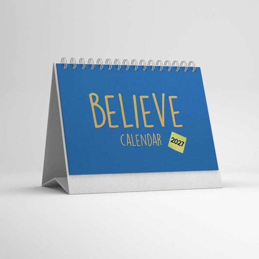 2027 Believe Desk Calendar Pre-Order