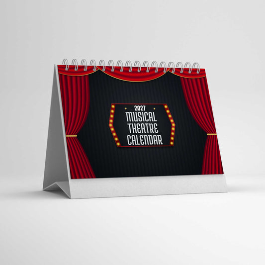 2027 Musical Theatre Desk Calendar