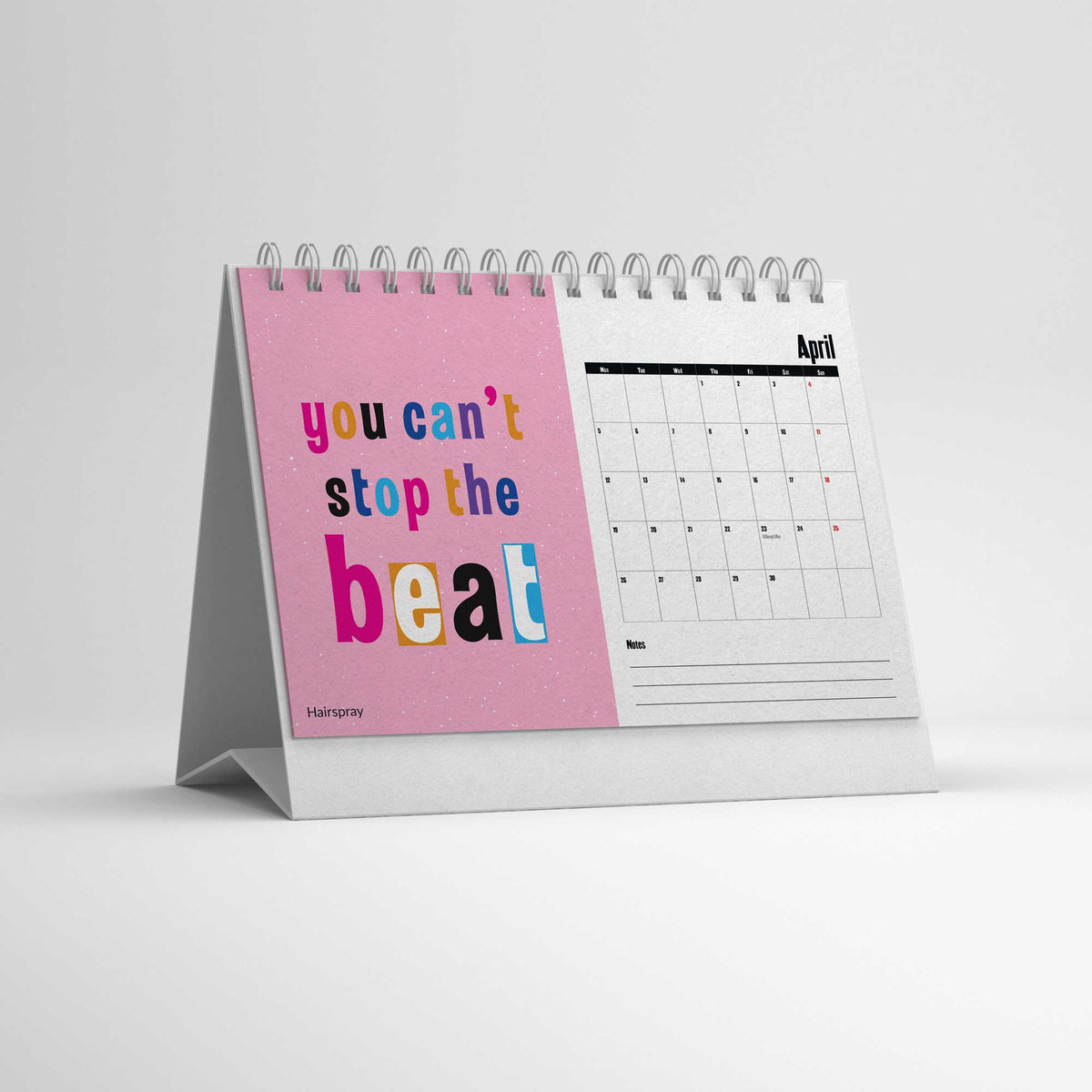 2027 Musical Theatre Desk Calendar