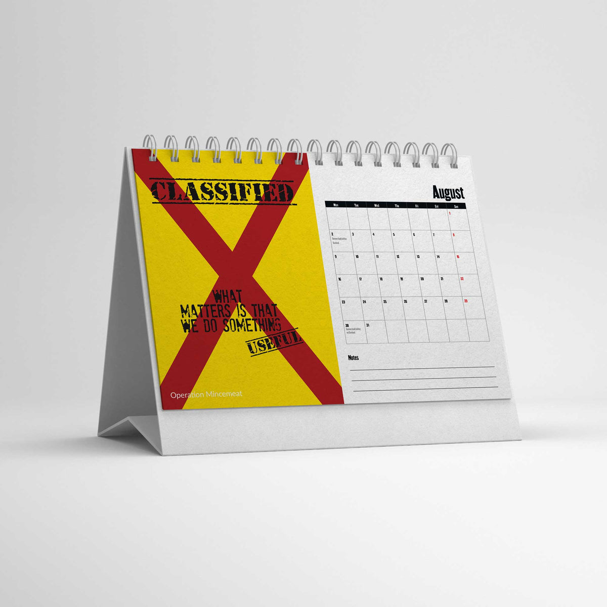 2027 Musical Theatre Desk Calendar