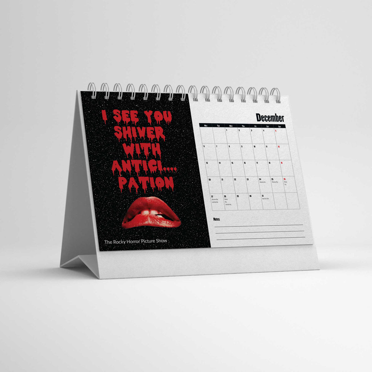 2027 Musical Theatre Desk Calendar