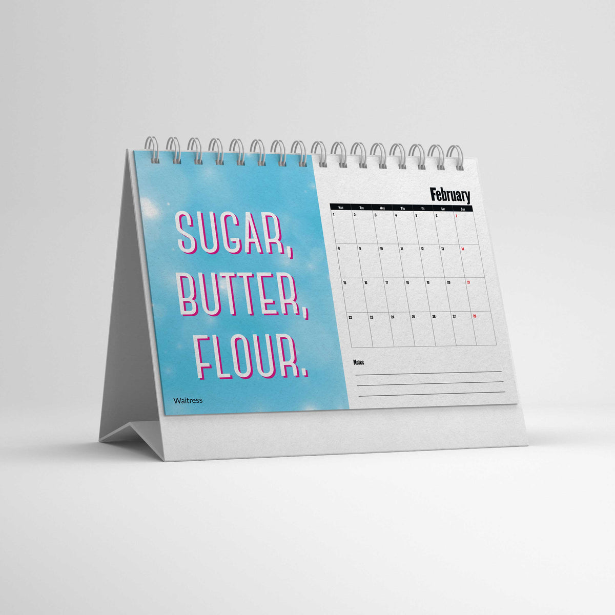 2027 Musical Theatre Desk Calendar