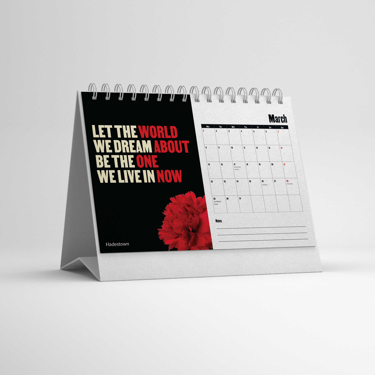 2027 Musical Theatre Desk Calendar