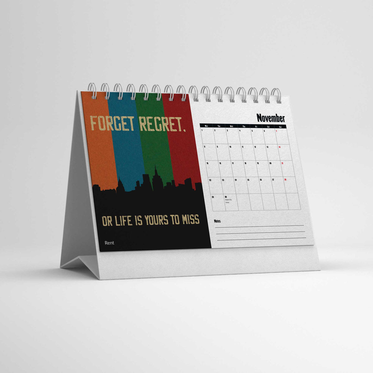 2027 Musical Theatre Desk Calendar