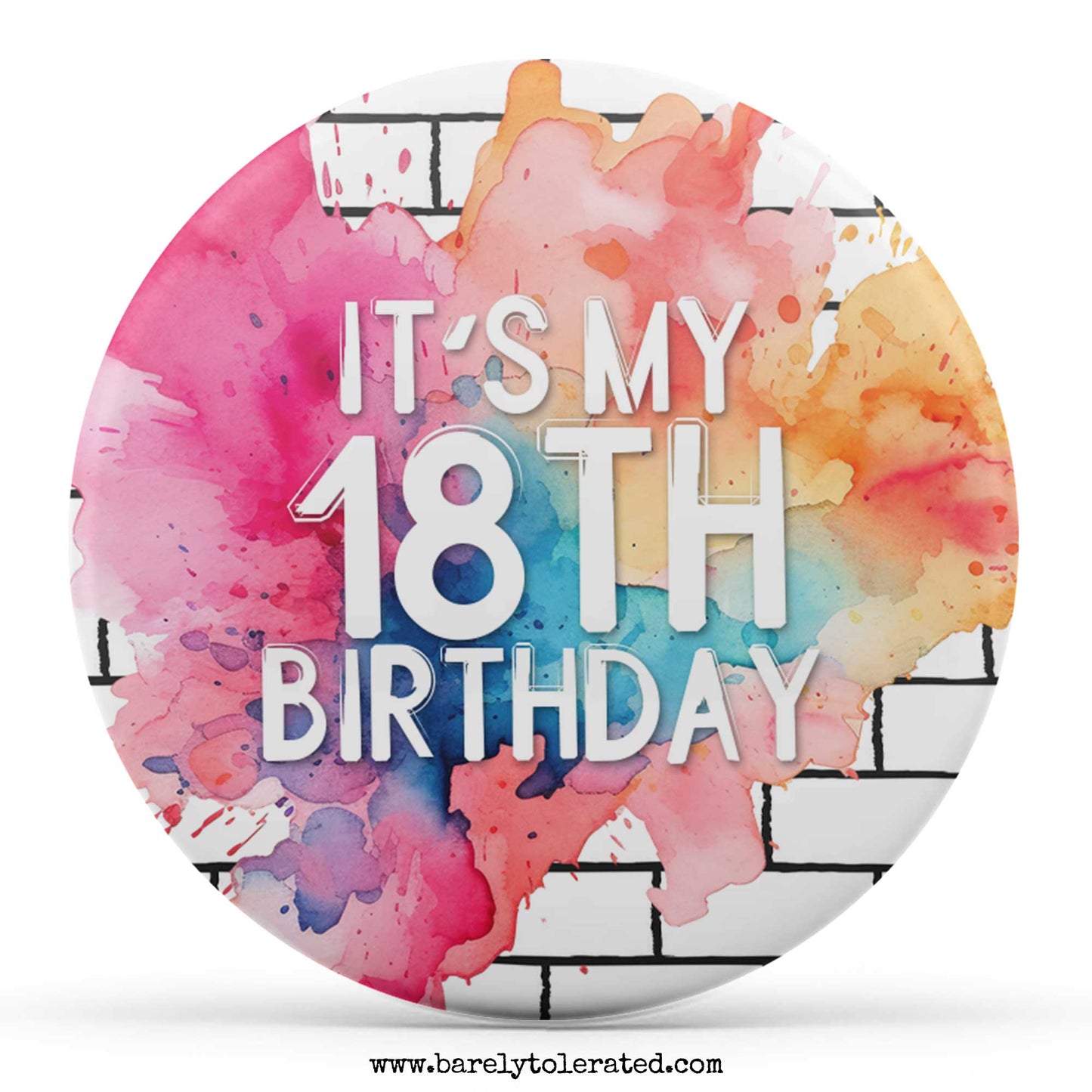Customisable Birthday - Million Splashes of Colour