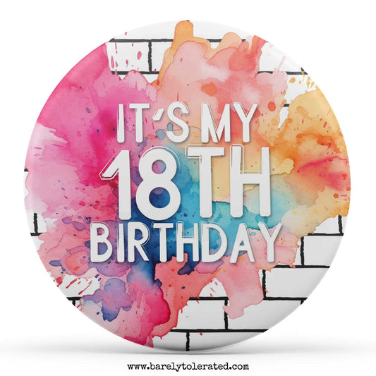 Customisable Birthday - Million Splashes of Colour