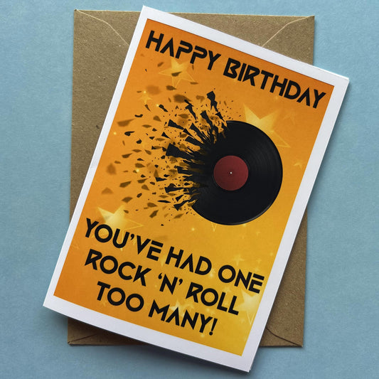 Starlight Express Birthday Card