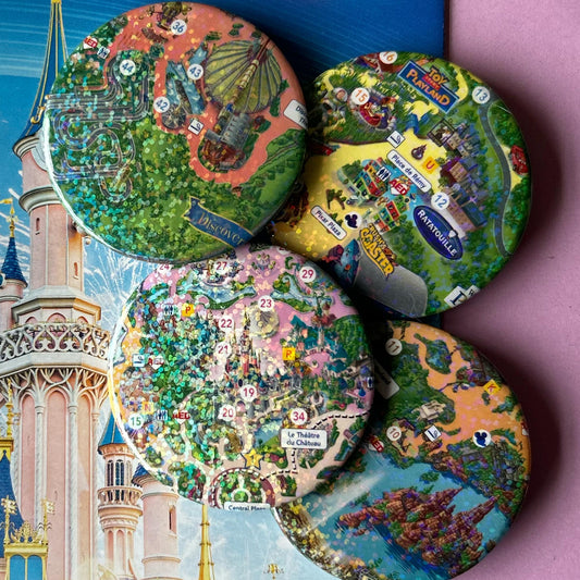Park Map Holographic Design - Various Locations