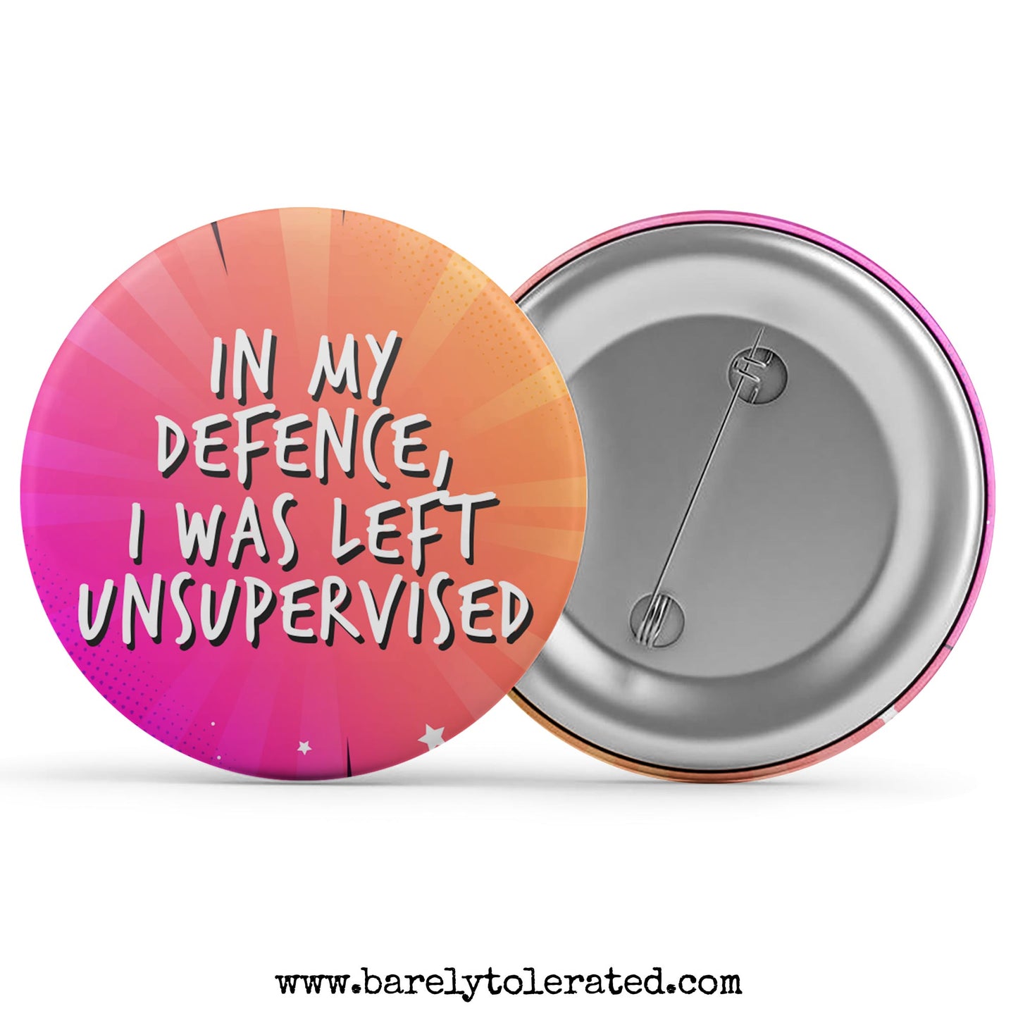 In My Defence, I Was Left Unsupervised