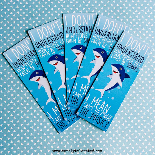 Shark Bookmark (Set of 5)