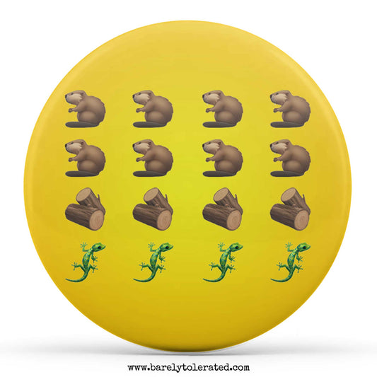 Beaver, Wood, Lizard