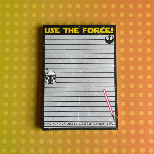 Use The Force A6 Notepad
