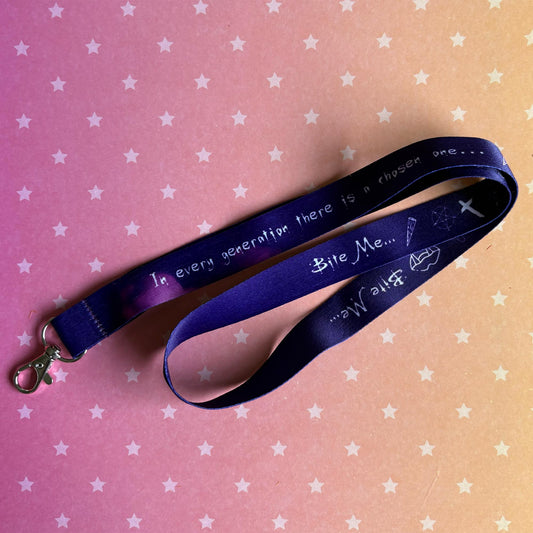 Buffy Inspired Lanyard