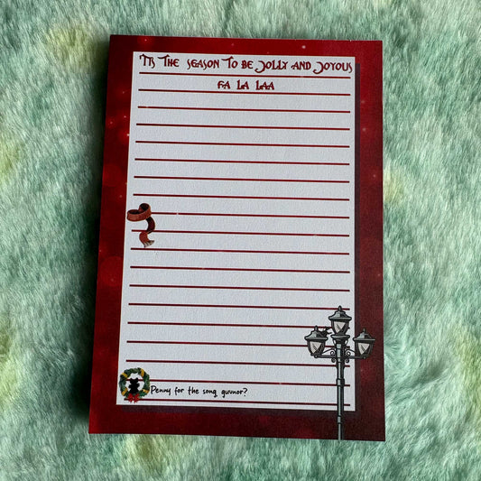 Muppets Christmas Carol Notepad A6