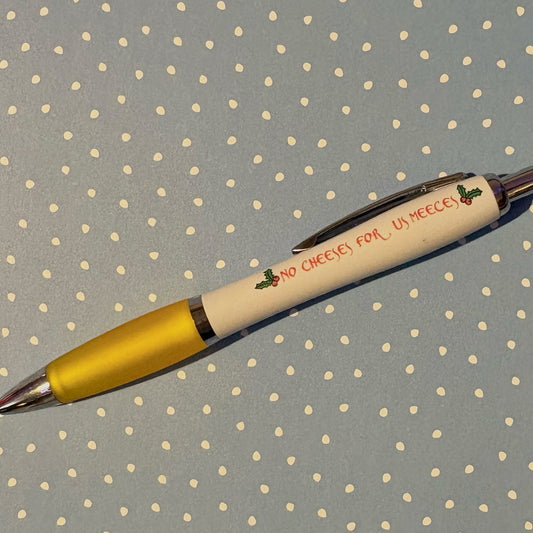 No Cheeses for us Meeces Pen
