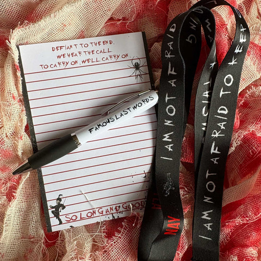 My Chemical Romance Set (Lanyard, Notepad & Pen)