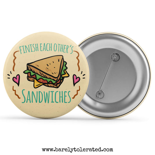 Finish Each Other's Sandwiches Image