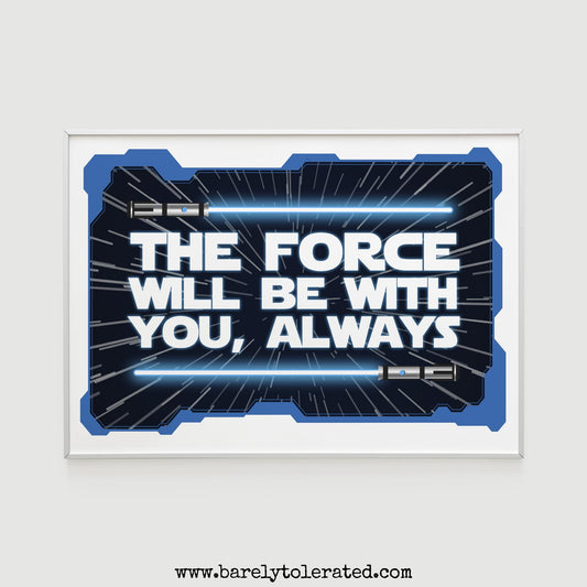 The Force Print Image