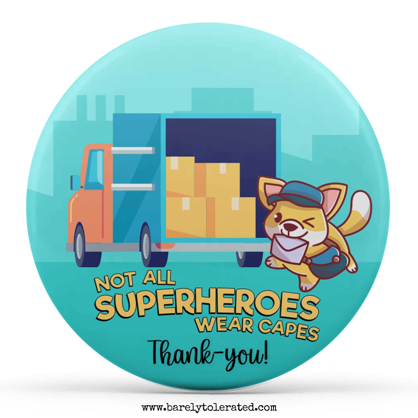 Not All Superheroes Wear Capes - Thank-you!