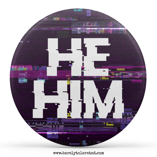 Gaming/Glitch Style He/Him Customisable