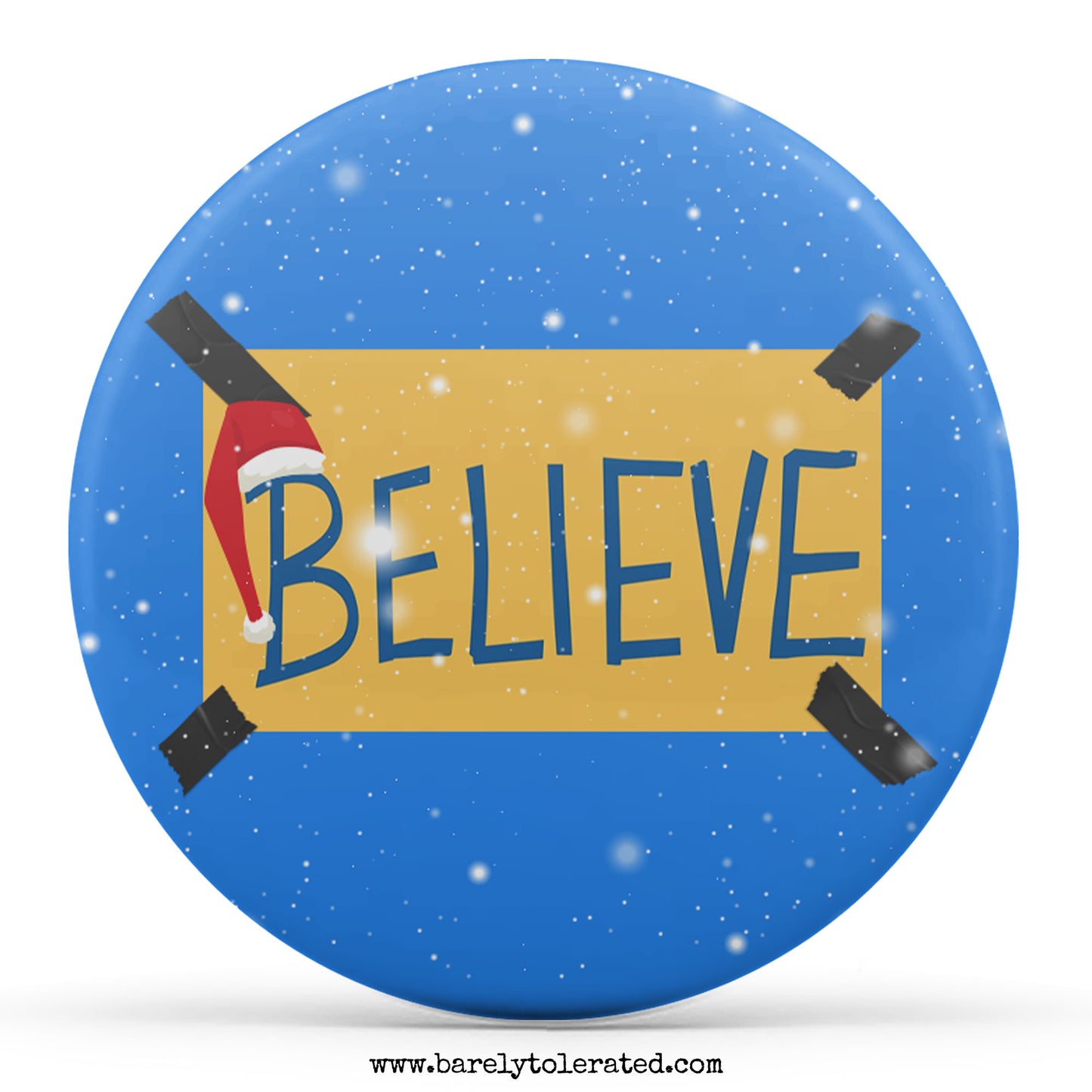 Believe Sign Christmas