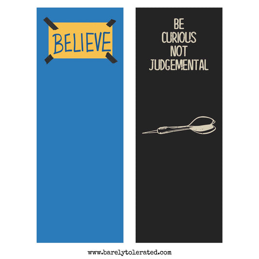 Believe Bookmark